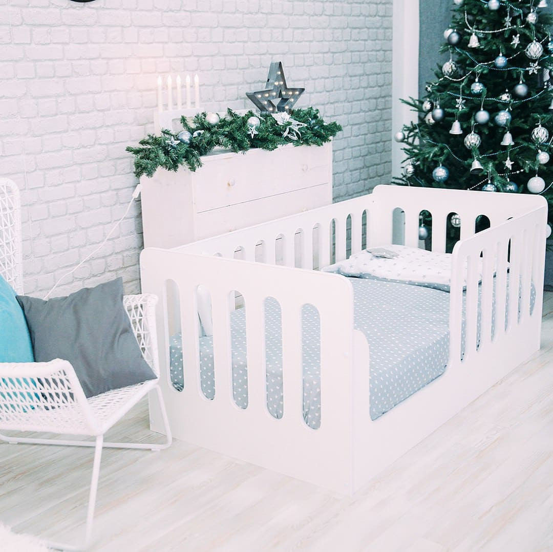 Кровать Сказка Белая/Спальное Место 800 х 1600 мм