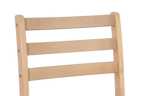 Стул с сиденьем массив выбеленная береза