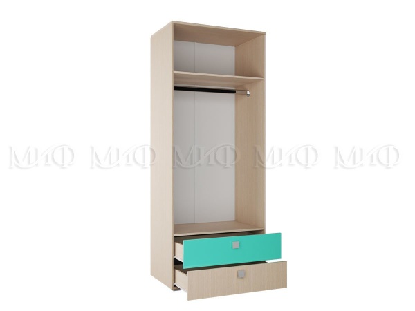 Шкаф Юниор-1 (Ш-800 x В-2000 x Г-524 мм).