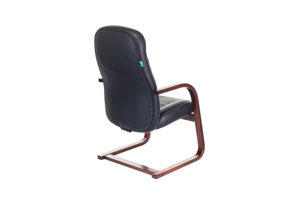 Кресло Бюрократ T-9923WALNUT-AV черное