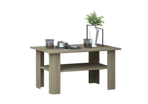 Журнальный стол Лофт 0.9 м дуб сонома