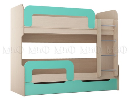 Детския Гарнитур Юниор-1 Вариант №3/Разные Цвета